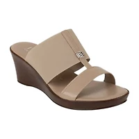 Italian Shoemakers Womens Wrenn Wedge Sandals
