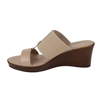 Italian Shoemakers Womens Wrenn Wedge Sandals