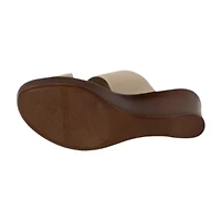 Italian Shoemakers Womens Wrenn Wedge Sandals