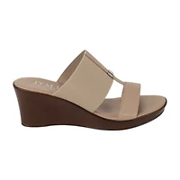 Italian Shoemakers Womens Wrenn Wedge Sandals