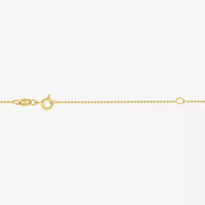 Diamond Addiction (G-H / Si2-I1) Womens 1/ CT. T.W. Lab Grown White Diamond 14K Gold Over Silver Inch Pendant Necklace