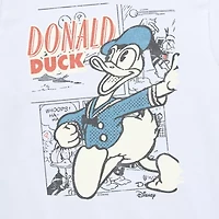 Disney Collection Little & Big Kid Boys Crew Neck Short Sleeve Regular Fit Graphic T-Shirt