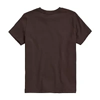 Disney Collection Little & Big Kid Boys Crew Neck Short Sleeve Regular Fit Lilo Stitch Graphic T-Shirt