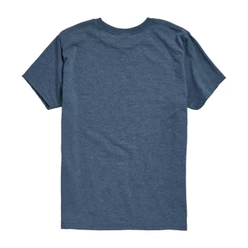 Disney Collection Toddler Boys Crew Neck Short Sleeve Regular Fit Buzz Lightyear Jessie Toy Story Graphic T-Shirt