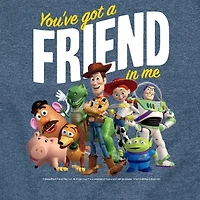 Disney Collection Toddler Boys Crew Neck Short Sleeve Regular Fit Buzz Lightyear Jessie Toy Story Graphic T-Shirt