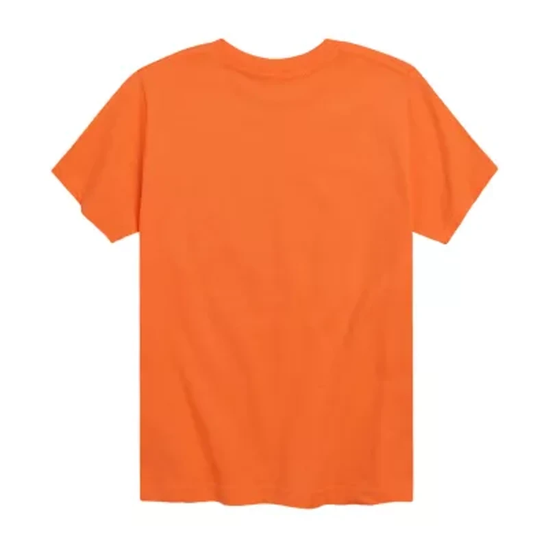 Disney Collection Toddler Boys Crew Neck Short Sleeve Regular Fit Captain America Hulk Iron Man Graphic T-Shirt