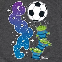 Disney Collection Toddler Boys Crew Neck Short Sleeve Regular Fit Toy Story Graphic T-Shirt