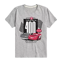 Disney Collection Toddler Boys Crew Neck Short Sleeve Regular Fit Cars Graphic T-Shirt