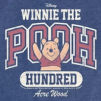 Disney Collection Toddler Girls Crew Neck Short Sleeve Regular Fit Winnie The Pooh Graphic T-Shirt