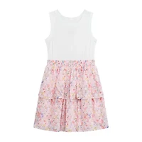 by&by girl Little & Big Kid Girls Floral 2-pc. Dress Set