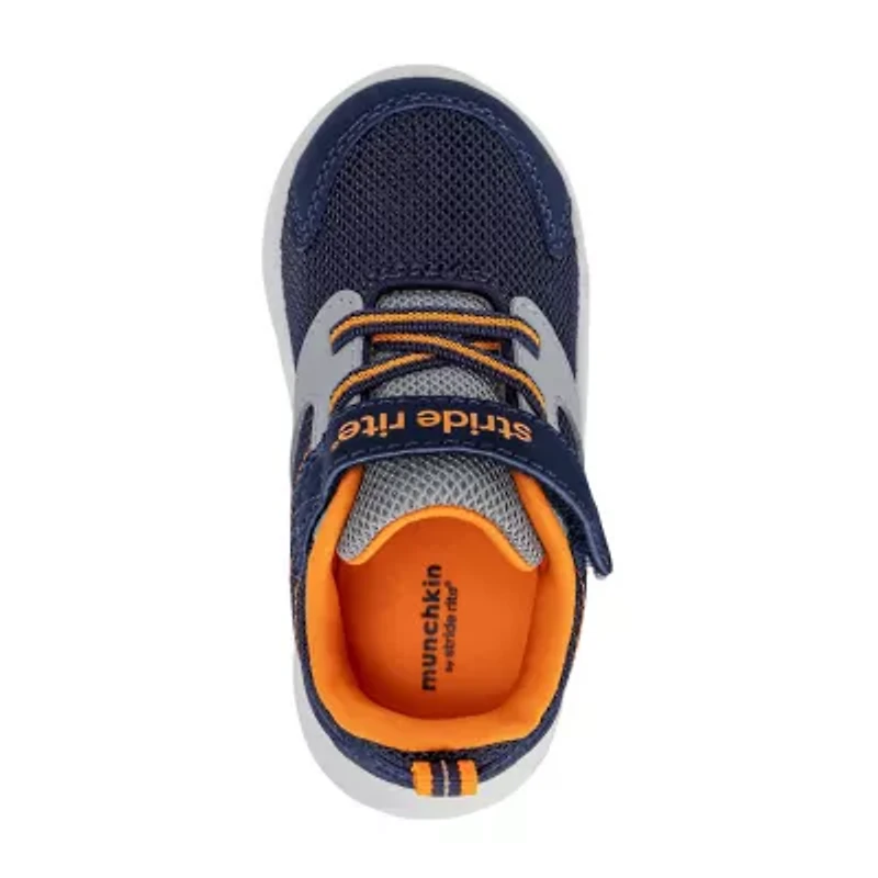 stride rite® Munchkin Lagoon Toddler Boys Round Closed Toe Slip-On Shoe