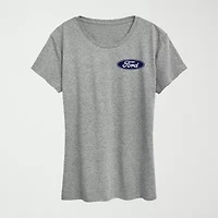1970 Ford Bronco American Womens Crew Neck Short Sleeve Classic Fit Graphic T-Shirt