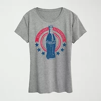 Cola Stars Delicious Refreshing Womens Crew Neck Short Sleeve Classic Fit Graphic T-Shirt