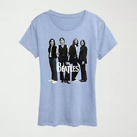 Group Photo Womens Crew Neck Short Sleeve Classic Fit Friends Graphic T-Shirt