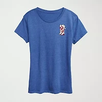 Western Americana Womens Scoop Neck Short Sleeve Classic Fit Barbie Graphic T-Shirt