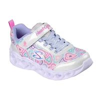 Skechers Heart Lights Boogie Love Little Kid Girls Sneakers
