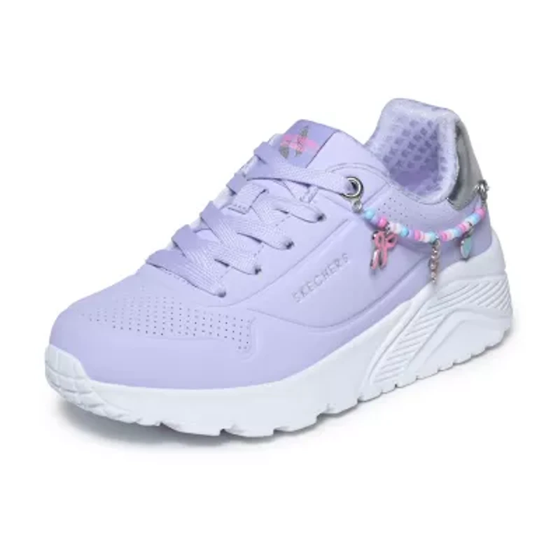 Skechers Uno Charming Lite Little Kid Girls Sneakers
