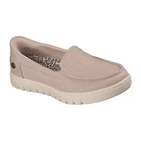 Skechers Bobs Hands Free Slip-Ins Arch Comfort Sun Womens Almond Closed Toe Slip-On Shoe