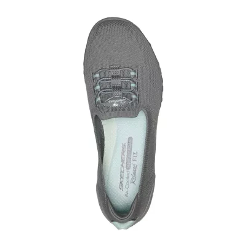Skechers Breathe-Easy Feeling Sweet Womens Almond Closed Toe Slip-On Shoe