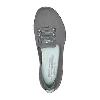 Skechers Breathe-Easy Feeling Sweet Womens Almond Closed Toe Slip-On Shoe