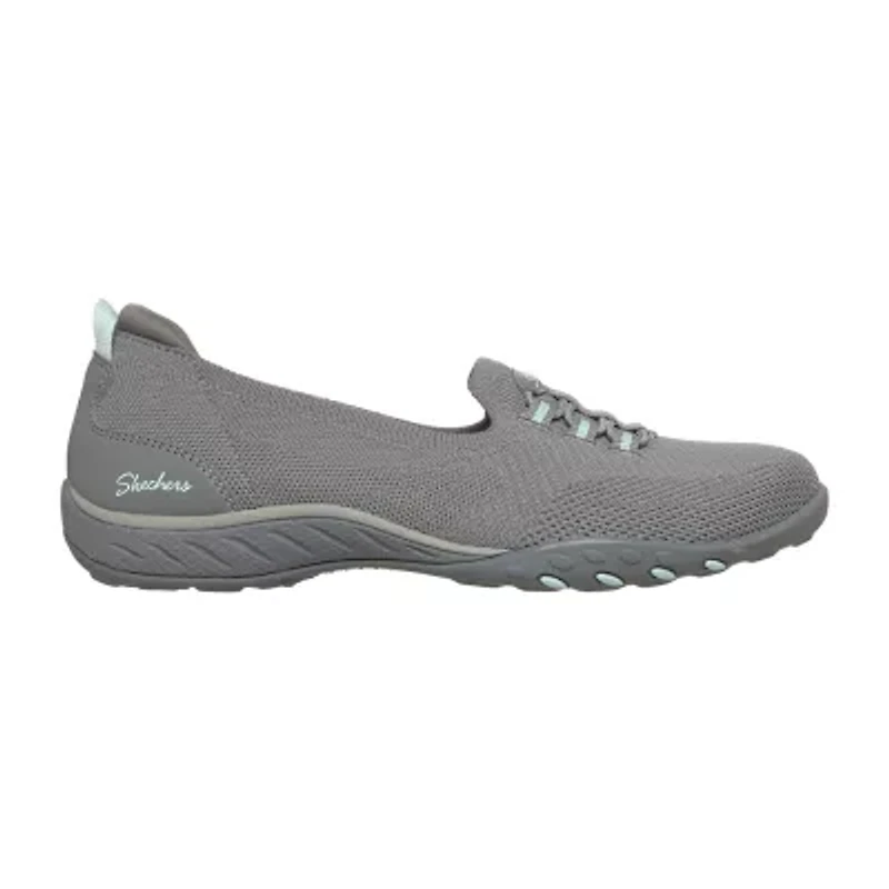 Skechers Breathe-Easy Feeling Sweet Womens Almond Closed Toe Slip-On Shoe