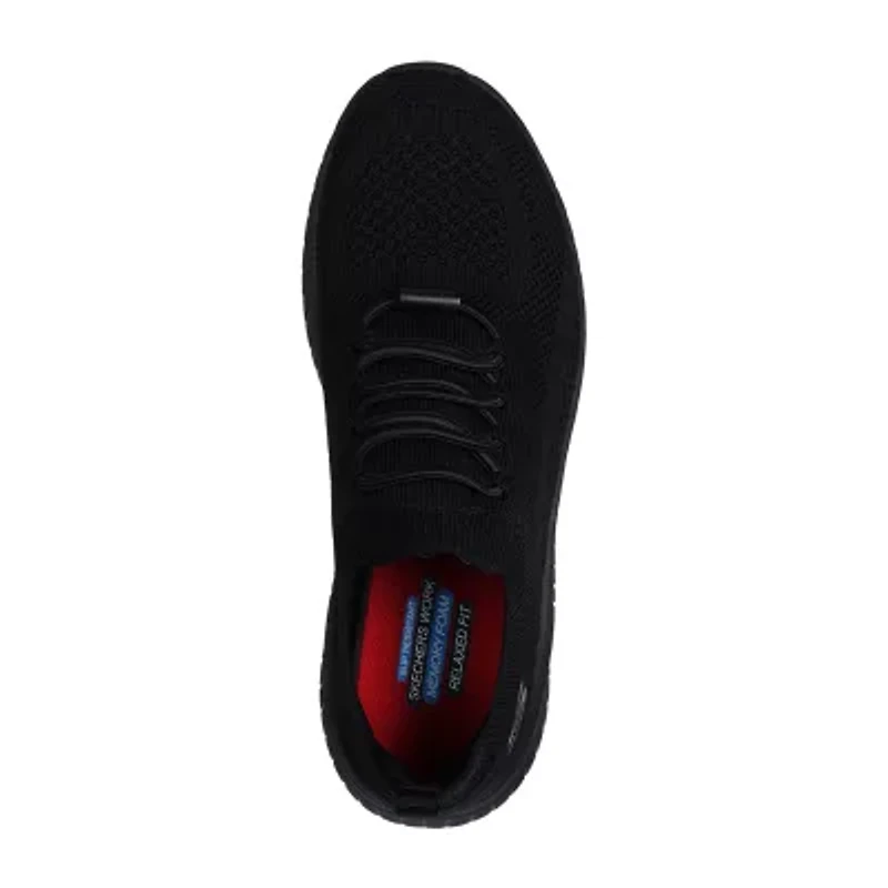 Skechers Squad Chaos Womens Moc Closed Toe Work Shoes