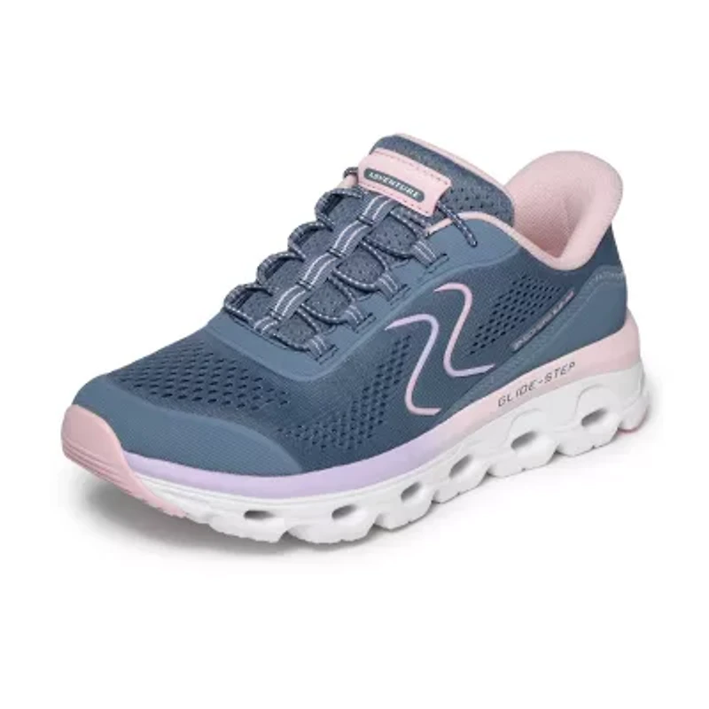 Skechers Hands Free Slip-Ins Glide-Step Sole Womens Slip-On Walking Shoes