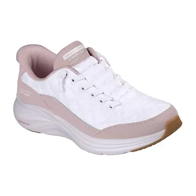 Skechers Hands Free Slip-Ins Contour Foam Cozy Womens Almond Closed Toe Slip-On Shoe Wide Width