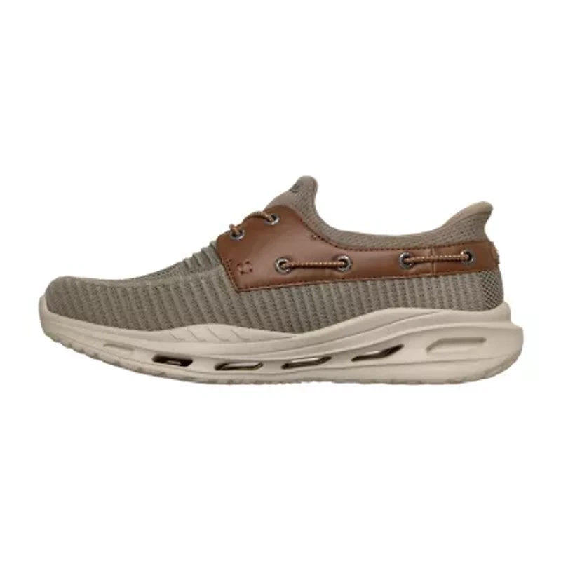 Skechers Hands Free Slip-Ins Arch Fit Orvan-Shoreman Mens Round Slip-On Shoe