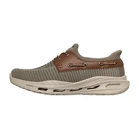 Skechers Hands Free Slip-Ins Arch Fit Orvan-Shoreman Mens Round Slip-On Shoe