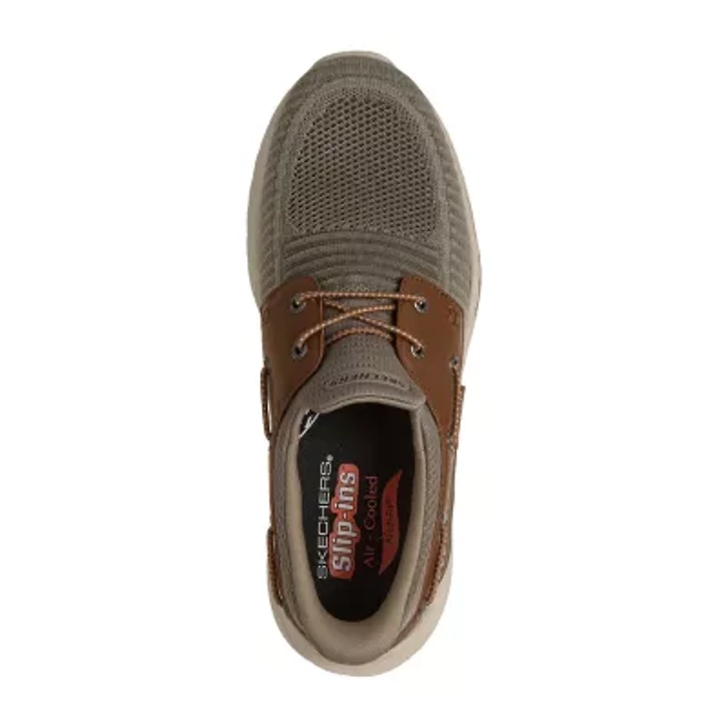 Skechers Hands Free Slip-Ins Arch Fit Orvan-Shoreman Mens Round Slip-On Shoe