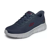 Skechers Bobs Hands Free Slip-Ins Sport B Flex - Glacial Edge Mens Slip-On Walking Shoes