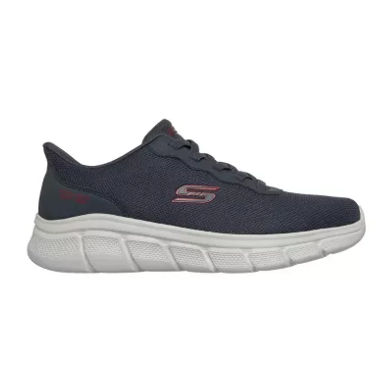 Skechers Bobs Hands Free Slip-Ins Sport B Flex - Glacial Edge Mens Slip-On Walking Shoes