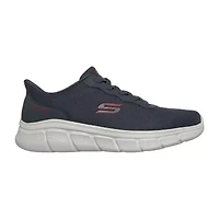 Skechers Bobs Hands Free Slip-Ins Sport B Flex - Glacial Edge Mens Slip-On Walking Shoes