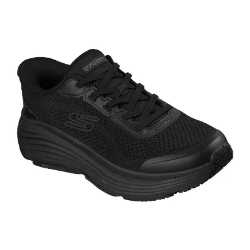 Skechers Hands Free Slip-Ins Max Cushion Endeavor Mens Round Closed Toe Work Shoes