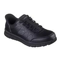 Skechers Hands Free Slip-Ins Nampa Knotly Mens Round Work Shoes Wide Width