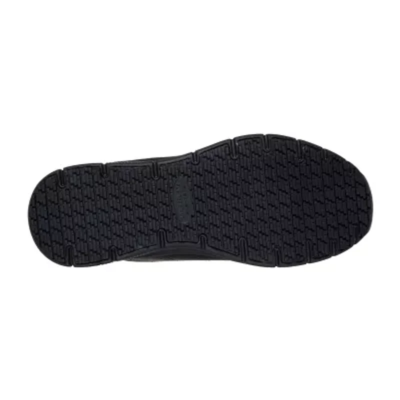 Skechers Hands Free Slip-Ins Nampa Knotly Mens Round Work Shoes Wide Width