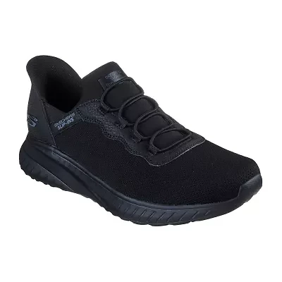Skechers Hands Free Slip-Ins Squad Chaos Sr Stivig Mens Round Closed Toe Work Shoes Wide Width