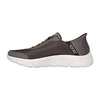 Skechers Hands Free Slip-Ins Go Walk Flex Up Mens Walking Shoes Wide Width