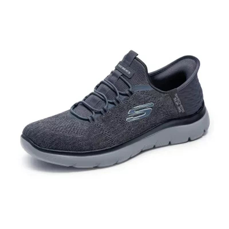 Skechers Hands Free Slip-Ins Summits Key Pace Mens Slip-On Walking Shoes Wide Width
