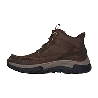 Skechers Hands Free Slip-Ins Mens Respected 2.0 Flat Heel Lace Up Boots
