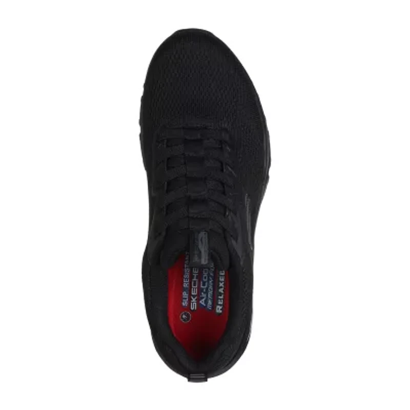 Skechers Skech-Air Ventura Mens Round Closed Toe Work Shoes