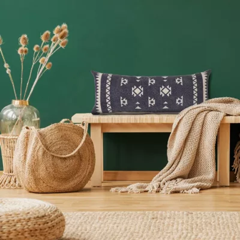 LR Home Zani Lumbar Pillow