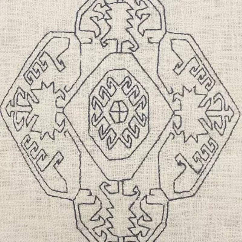 LR Home Alice Square Throw Pillow