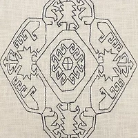 LR Home Alice Square Throw Pillow