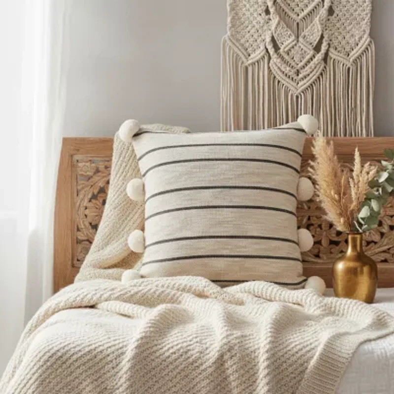 LR Home Athena Square Throw Pillow