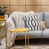 LR Home Ayla Square Throw Pillow