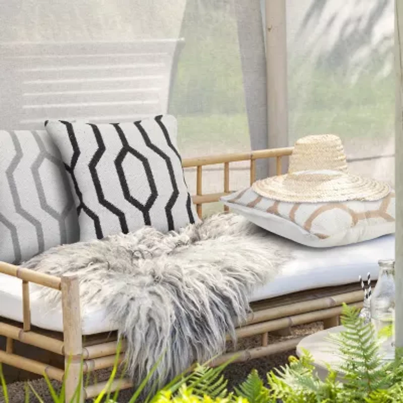 LR Home Ayla Square Throw Pillow