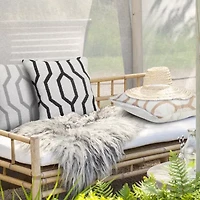 LR Home Ayla Square Throw Pillow