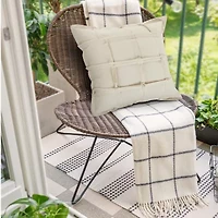 LR Home Ayah Square Throw Pillow